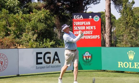 Avrupa Büyükler Golf Şampiyonası Antalya'da Başladı