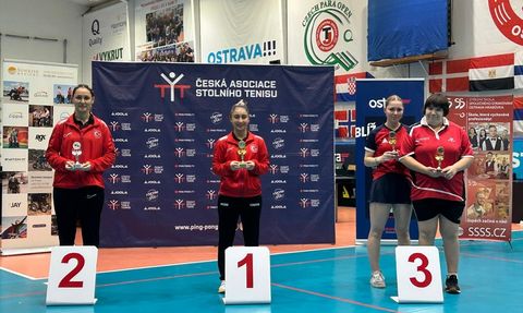 Çekya'da Para Masa Tenisi Başarısı: Milli Sporcular Altın ve Gümüş Madalya Kazandı