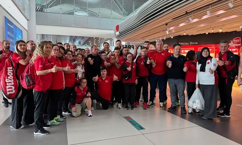 Down Sendromlu Sporcular Avrupa Şampiyonası'na Hazır