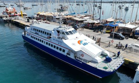 Fethiye ile Rodos Arasındaki Deniz Otobüsü Seferleri Başladı