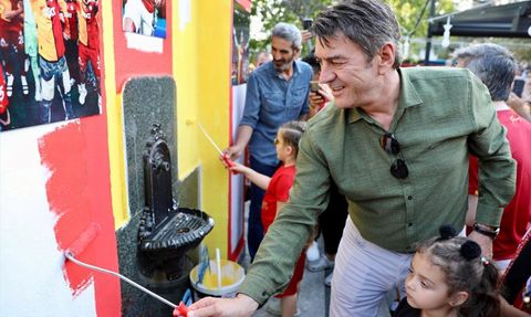 Galatasaray Taraftarları Tekirdağ'da Şampiyonluğu Kutladı