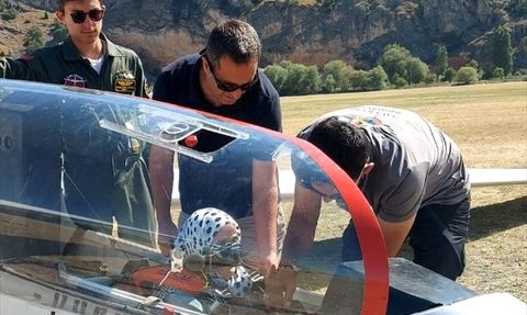 Huzurevinde Uçma Hayali Gerçekleşti