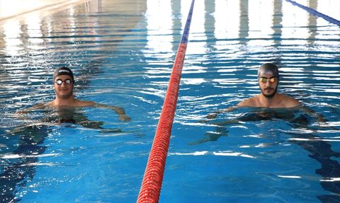 İşitme Engelli Kardeşler Olimpiyat İçin Hazırlanıyor