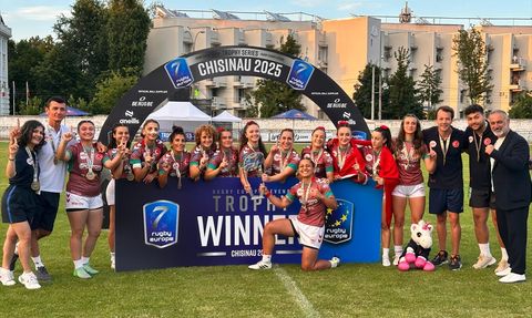 Kadın 7'li Ragbi Milli Takımı Avrupa'nın En Üst Ligine Yükseldi