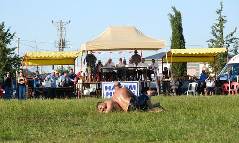 Kırklareli'de 100. Kavasoğlu ve Şamdancıbaşı İbrahim Yağlı Güreşleri