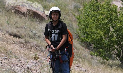 Konya'nın Genç Yamaç Paraşütçüsü Bedirhan Tosun'un Hayalleri