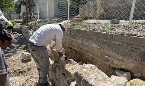 Perre Antik Kenti'nde Roma Çeşmesi Yeniden Hayat Buluyor