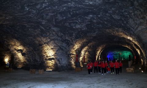 Savate Combat Milli Takımı, Tuz Mağarasında Antrenman Gerçekleştirdi