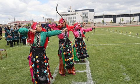 Sivas'ta Türkiye Okçuluk Şampiyonası Heyecanı