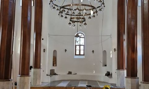 Tarihi Özlüce Camisi Yeniden İbadete Açılıyor