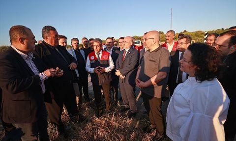 TBMM Zirai Don Komisyonu Mersin'de Narenciye Bahçelerini İnceledi