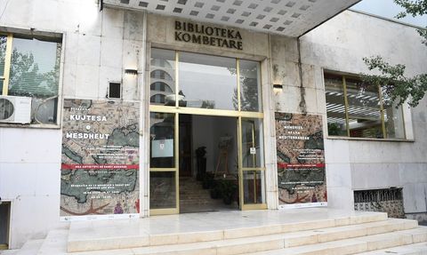 Tiran'da Osmanlıca Eserlerin Sergilendiği 'Akdeniz'in Hafızası' Açıldı