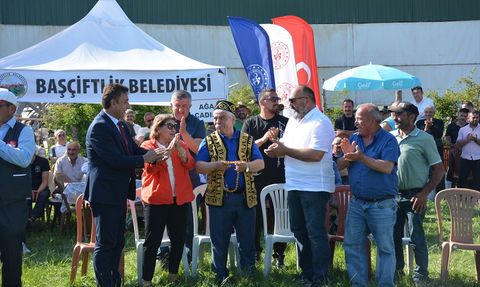 Tokat'ta Şehit Tümgeneral Aydoğan Aydın Karakucak Güreşleri Yapıldı