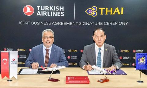 Türk Hava Yolları ve Thai Airways İşbirliği