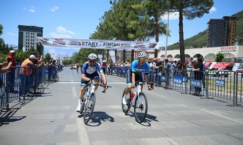 2. Uluslararası Kahramanmaraş Bisiklet Yarışı'nda İlk Etap Tamamlandı