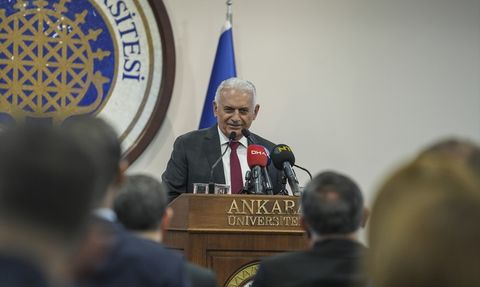 Ankara Üniversitesi Rektörü Prof. Dr. Necdet Ünüvar'a Macaristan Devlet Liyakat Nişanı