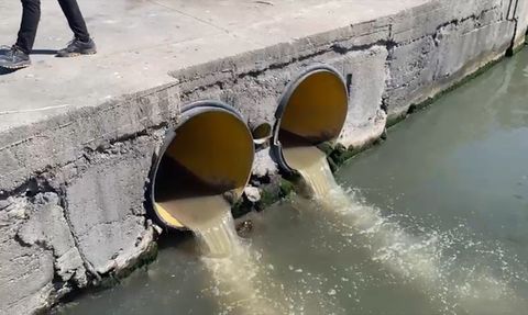 Atık Suyun Arıtılmadan Deşarjı BASKİ'ye 6 Milyon Lira Cezaya Mal Oldu