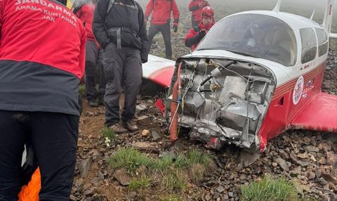 Bakan Yerlikaya'dan Uçak Kazası Açıklaması