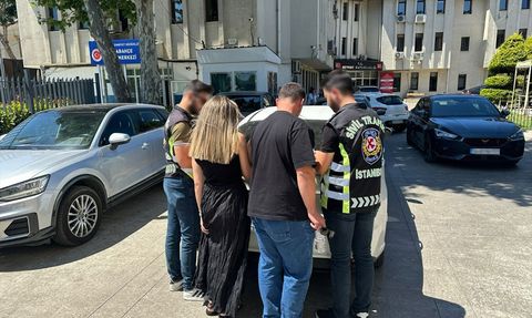 Beykoz'da Tehlikeli Konvoy Sürücülerine Ceza