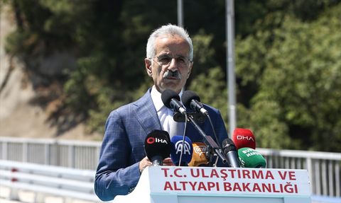 Bursa'da Doğancı Tüneli Açılışı