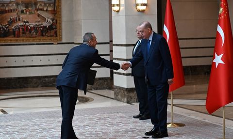 Cumhurbaşkanı Erdoğan, Dört Ülkenin Büyükelçilerini Kabul Etti