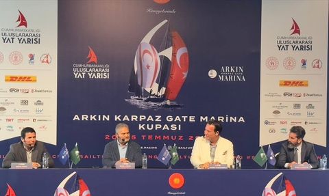 Cumhurbaşkanlığı 6. Uluslararası Yat Yarışları Kıbrıs Etabı Lansmanı Düzenlendi