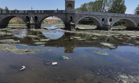 Edirne'de Nehir Debileri Geçen Yıla Göre Düşüş Gösterdi