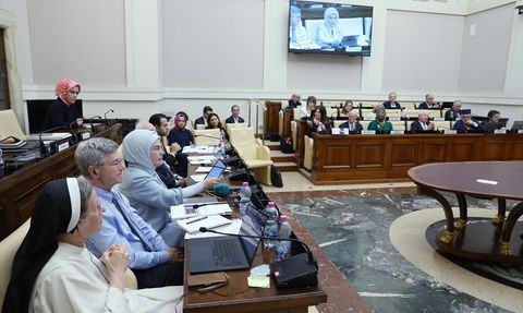 Emine Erdoğan'dan Vatikan'da Küresel Adalet Çağrısı