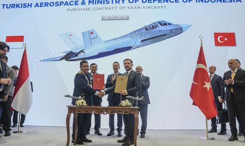 Endonezya ile 48 KAAN Uçağı İçin Sözleşme İmzalandı