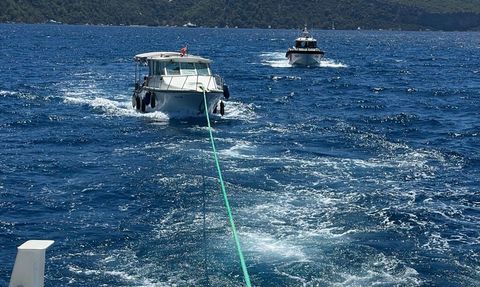 Fethiye Açıklarında Sürüklenen Tekne Başarıyla Kurtarıldı