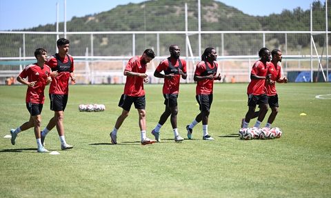 Gaziantep FK'nın Kayseri'deki Sezon Hazırlıkları Devam Ediyor