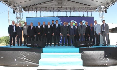 Hisarcıklıoğlu, Beyşehir'deki Yeni Hizmet Binamızın Temelini Attı