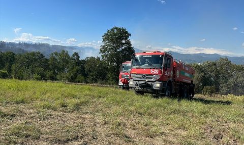 Kahramanmaraş'ta Orman Yangını Kontrol Altına Alındı