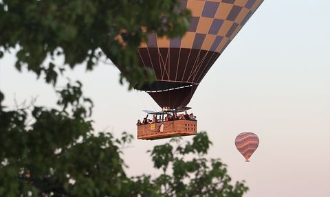 Kapadokya'da Sıcak Hava Balonu Keyfi