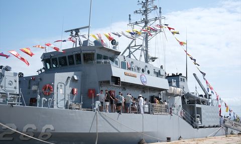 Kırklareli'nde TCG Amasra Ziyarete Açıldı