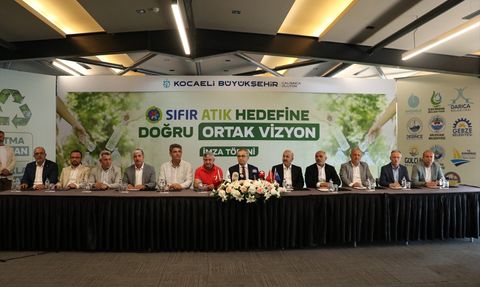 Kocaeli'de Sıfır Atık Yönetim Sistemi Planı İmzalandı