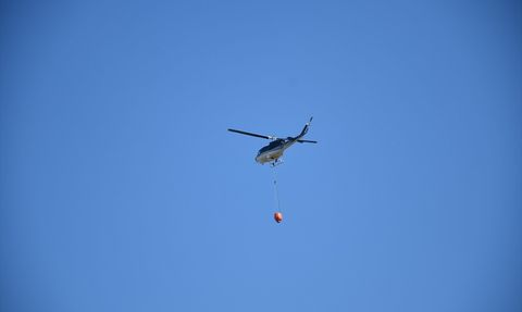 Kuzey Makedonya-Kosova Sınırındaki Yangın Söndürme Çalışmaları Devam Ediyor