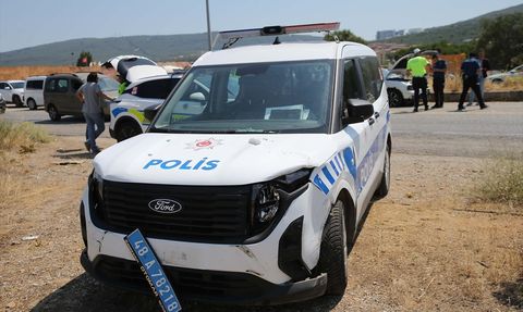 Muğla'da Polis Takibinde Kaza Yapan Sürücü Yakalandı
