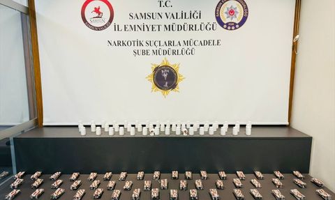 Samsun'da Uyuşturucu Operasyonu: 5 Bin 600 Hap Ele Geçirildi