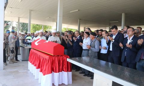 Şehit Piyade Teğmen Furkan Sert Son Yolculuğuna Uğurlandı