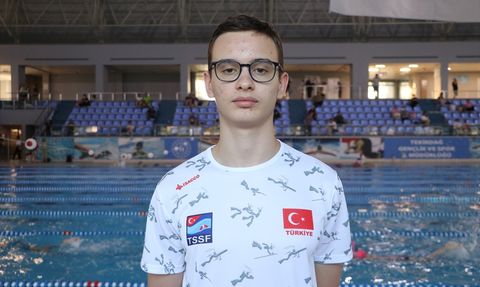 Serbest Dalışta Dünya İkincisi Timur Alp Kuru'nun Hedefi Altın Madalya