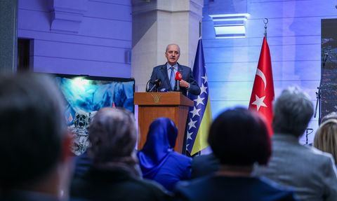 TBMM Başkanı Kurtulmuş'tan Bosna Hersek'teki ''Yer Altında'' Sergisi Açılışında Dikkat Çeken Mesajlar
