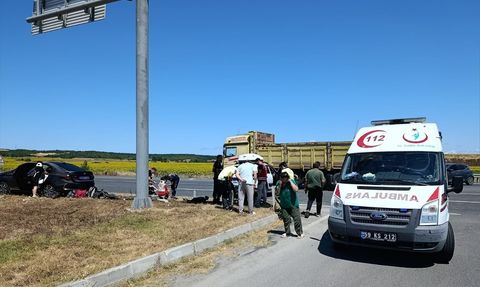 Tekirdağ'da Araç Kazası: 9 Yaralı