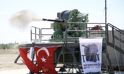 Türkiye'nin Yerli Deniz Topu: THUNDERBOLT 40/70 T