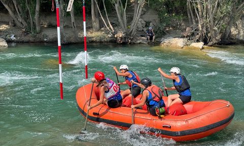Türkiye Rafting Şampiyonası Munzur Çayı'nda Yapıldı
