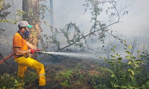 Uludağ'da Orman Yangını Kontrol Altına Alındı
