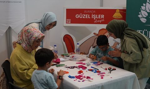 Uluslararası Aile Fuarı'nda TÜRGEV Projelerine Yoğun İlgi
