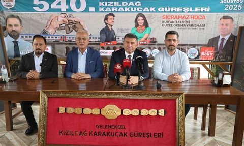 540. Kızıldağ Karakucak Güreşleri Adana'da