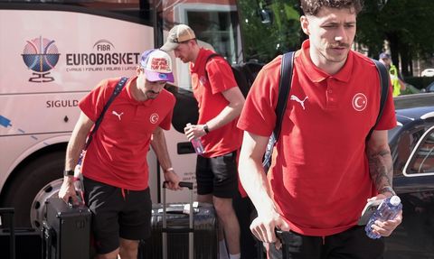 A Milli Erkek Basketbol Takımı Letonya'da