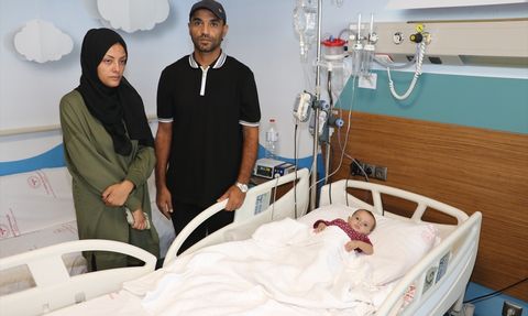 Adana Valisi'nden Gazzeli Aileye Taziye Ziyareti